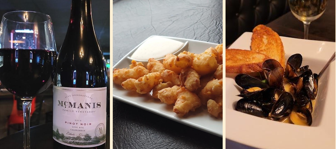 The Bar Next Door Menu