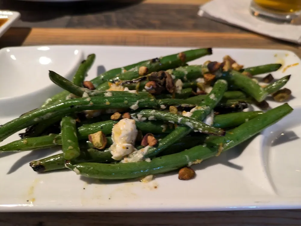 Scorched Green Beans