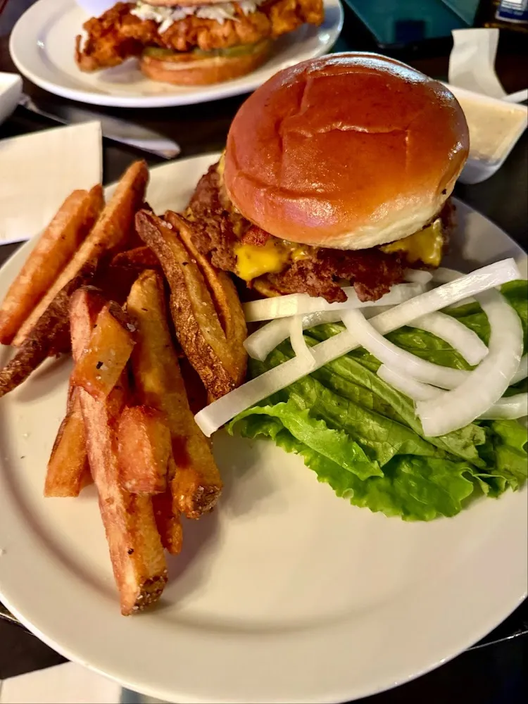 Smash Burger and Fries